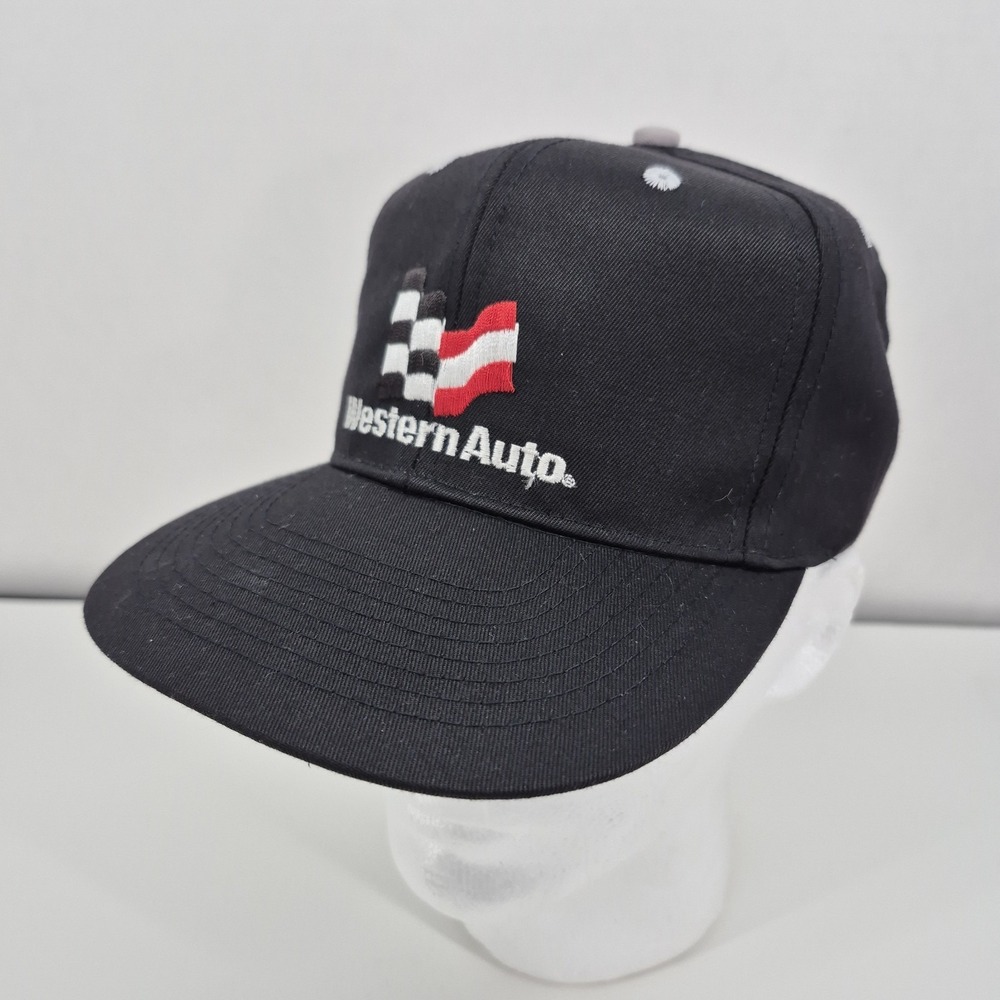 Vintage Western Auto Darrell Waltrip Adjustable Ball Cap Hat Snapback